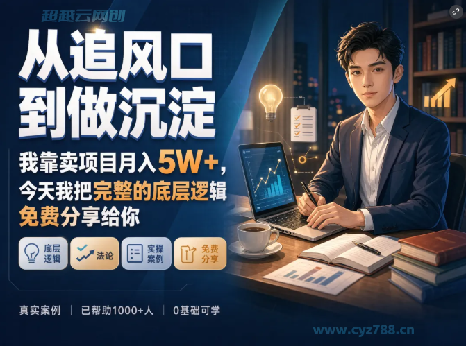 图片[2]-加盟超越云分享，加盟搭建同款知识付费资源网站，实现长期稳定被动收入~-超越云网创
